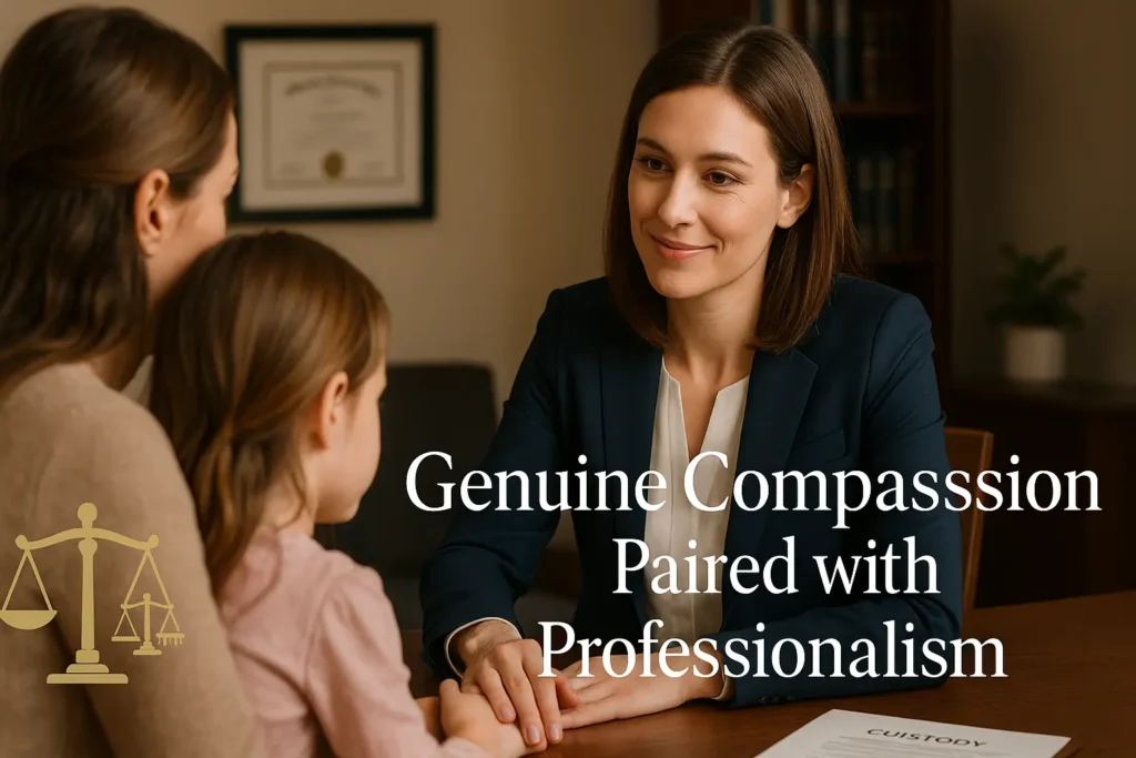 Genuine Compassion Paired with Professionalism