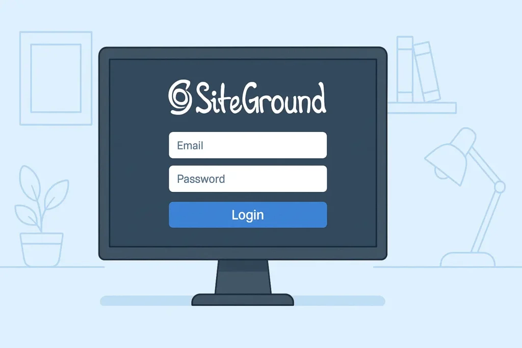 Log into Your SiteGround Account