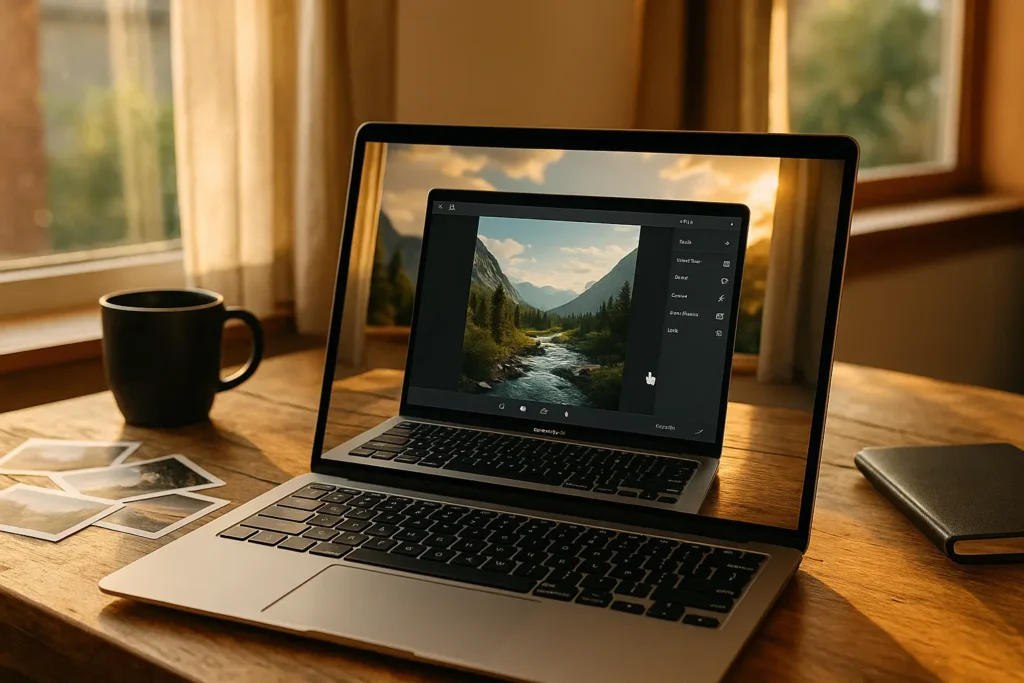 Snapseed on MacBook Air